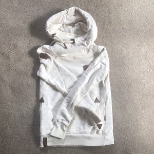 Naketano, double hood, medium hoodie sweatshirt